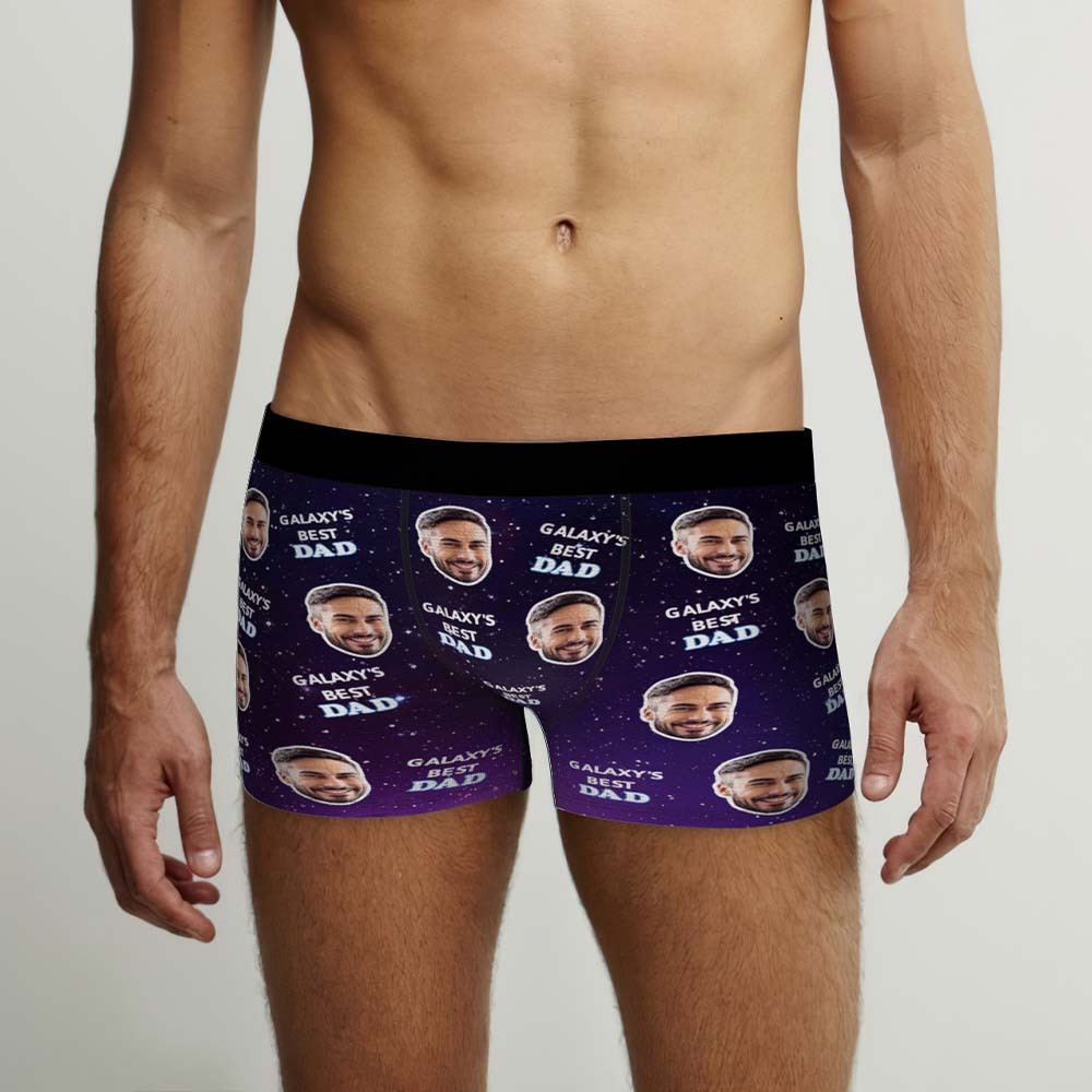Custom Face Boxers Briefs Personalised Men's Shorts With Photo - MyFaceBoxer