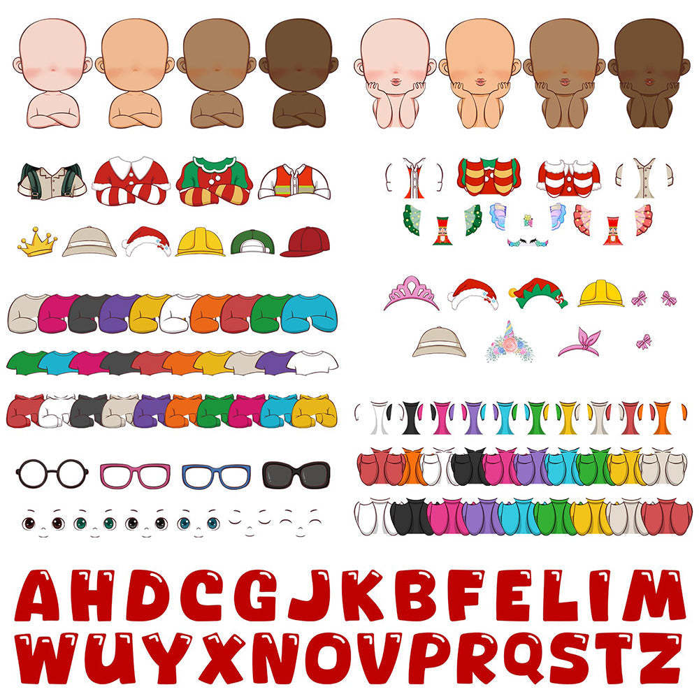 Personalized Christmas Jigsaw Puzzle for Kids - Custom Puzzle Gift with Name - FaceBoxerUK