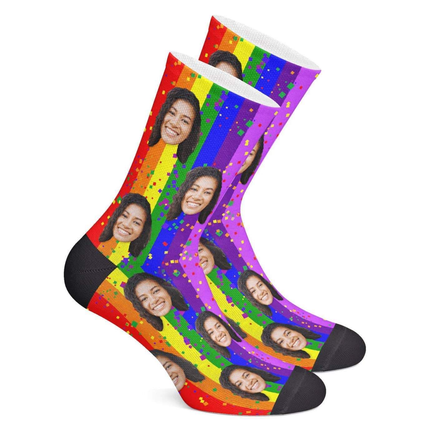 Custom Pride Socks (Original) - Facesboxeruk