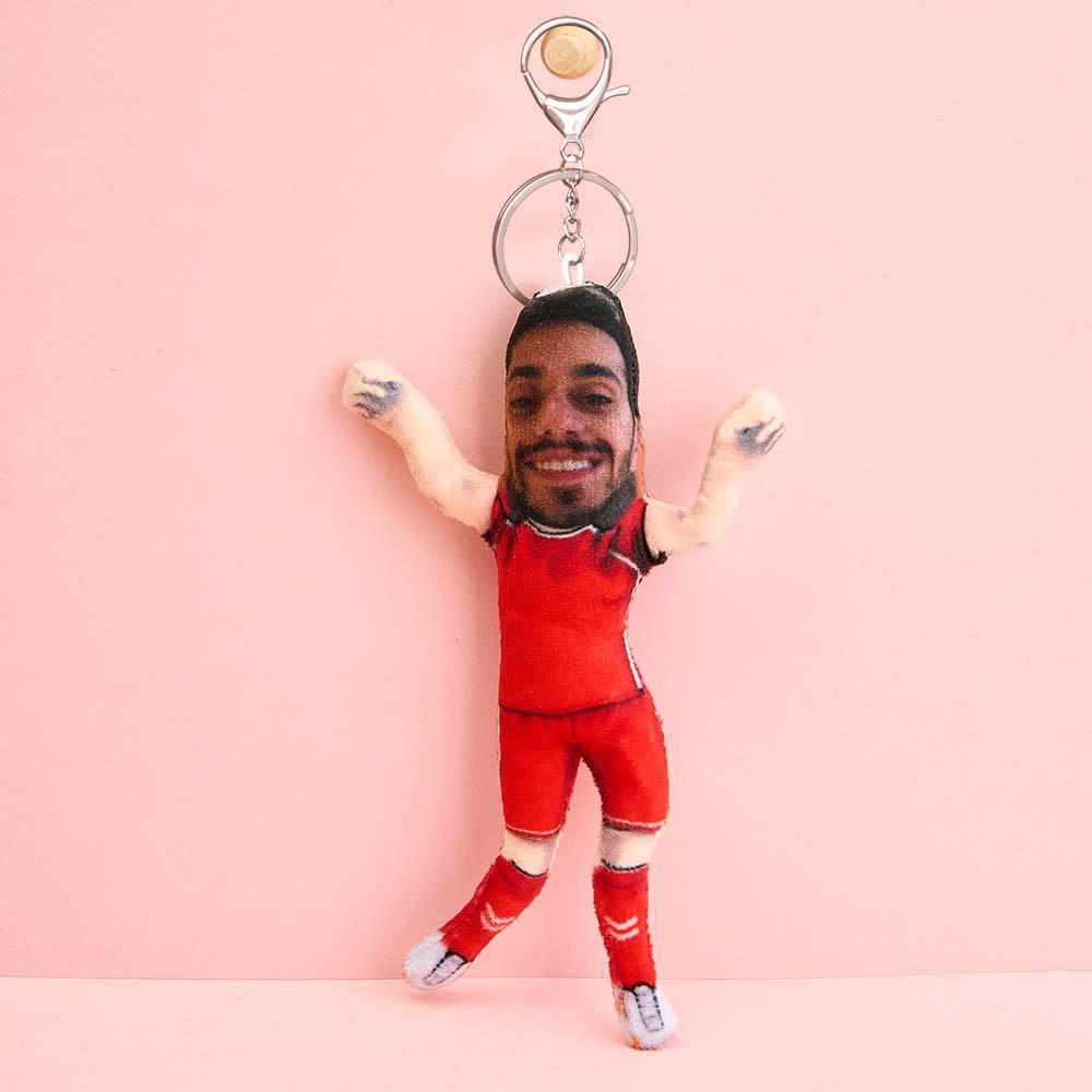 Custom Funny Personalized Mini Figure Keychain/Doll Face Sexy Valentine Wire Doll Gift - FaceBoxerUK