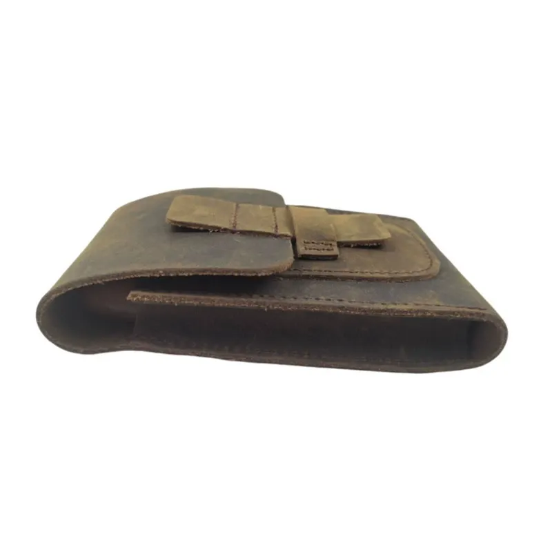 Personalised Leather Cigar Pouch – Holds 3 Cigars, Ideal Gift for Him - FaceBoxerUK