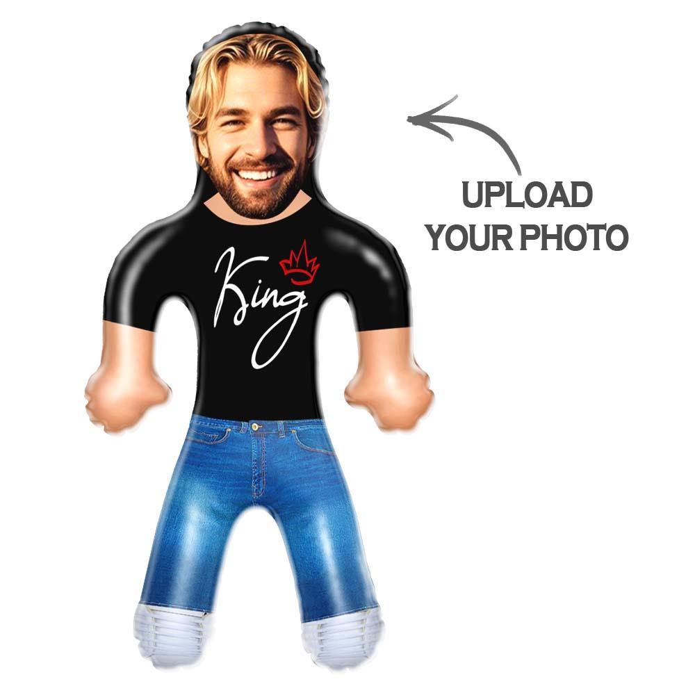 Custom Blow Up Doll Custom Face Inflatable Air Minime Gift For Hin - King - FaceBoxerUK