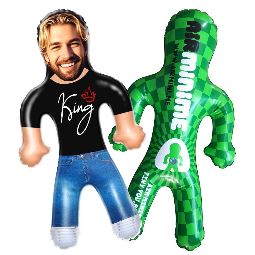 Custom Blow Up Doll Custom Face Inflatable Air Minime Gift For Hin - King - FaceBoxerUK
