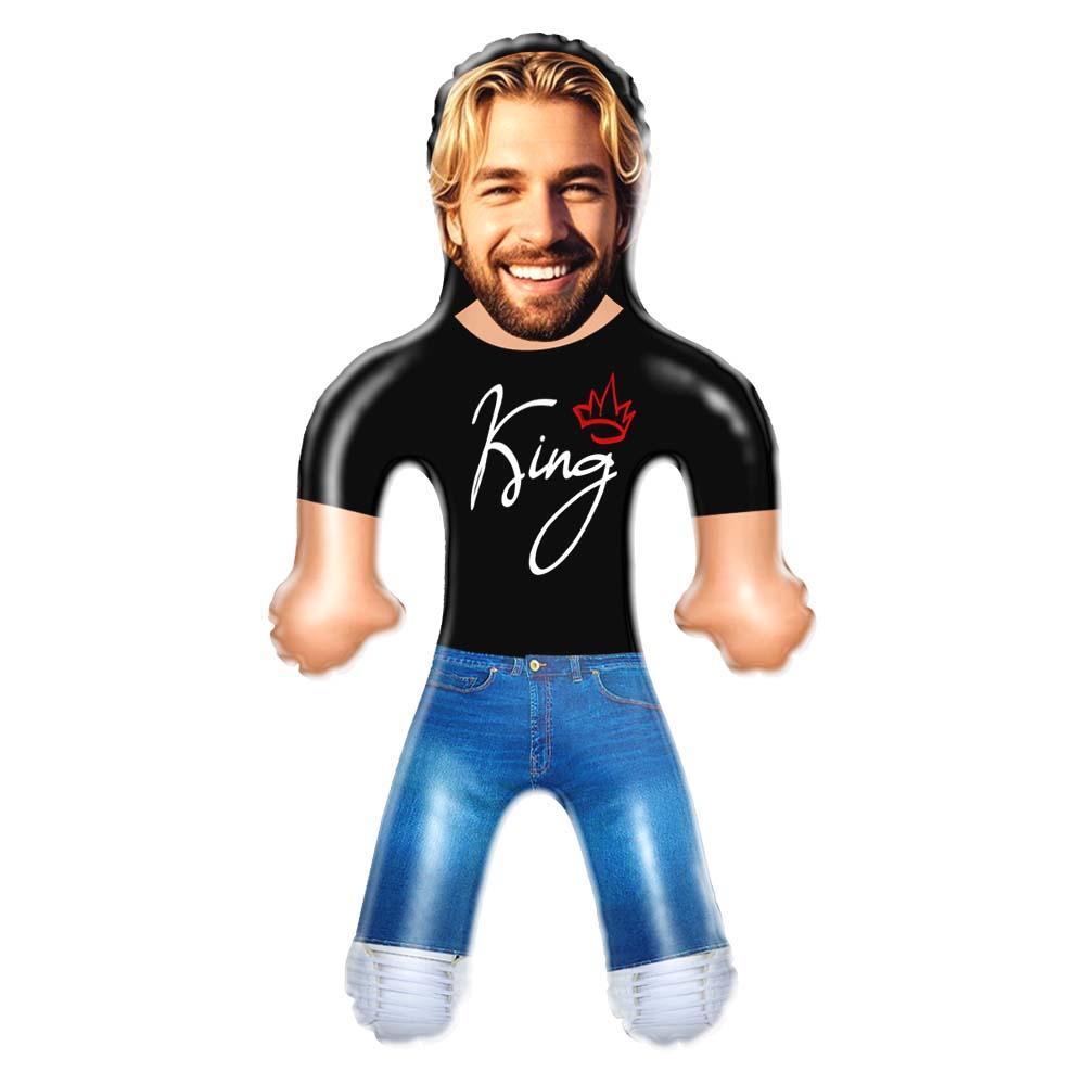 Custom Blow Up Doll Custom Face Inflatable Air Minime Gift For Hin - King - FaceBoxerUK