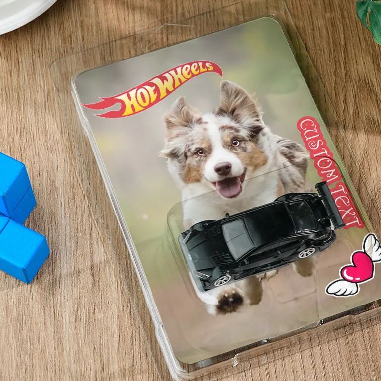 Personalized Toy Dream Car Perfect Gifts for Pet Lovers Zoom into Pet Playtime with Toy Car - FaceBoxerUK