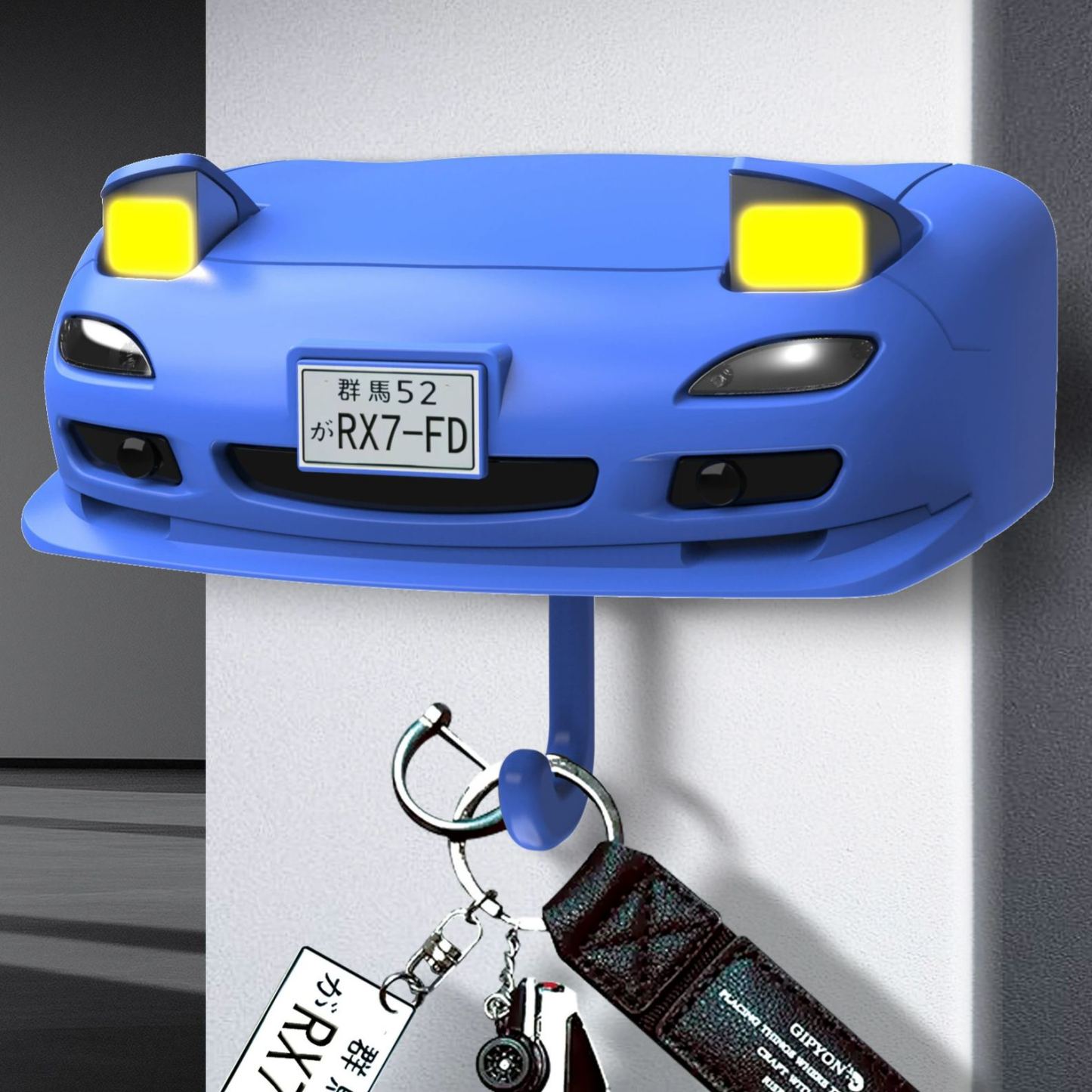 Car Key Hook Relive Classic Car Moments Pop - up headlights Key Hook