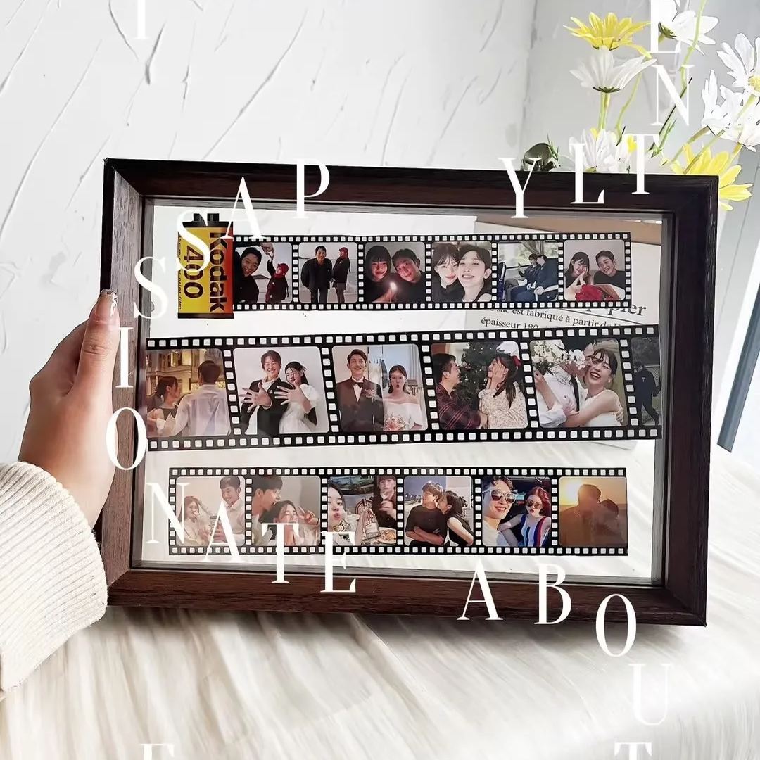 Custom Photos Camera Rolls Photo Frames Valentine'S Day Gifts - FaceBoxerUK