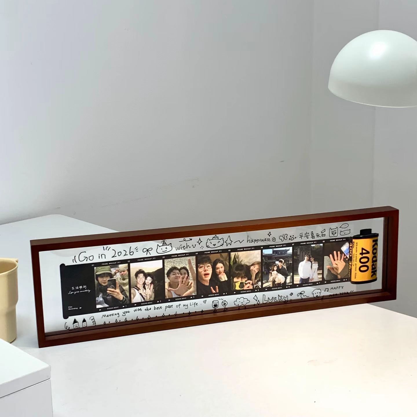 Custom Photos Camera Rolls Photo Frames Valentine'S Day Gifts - FaceBoxerUK