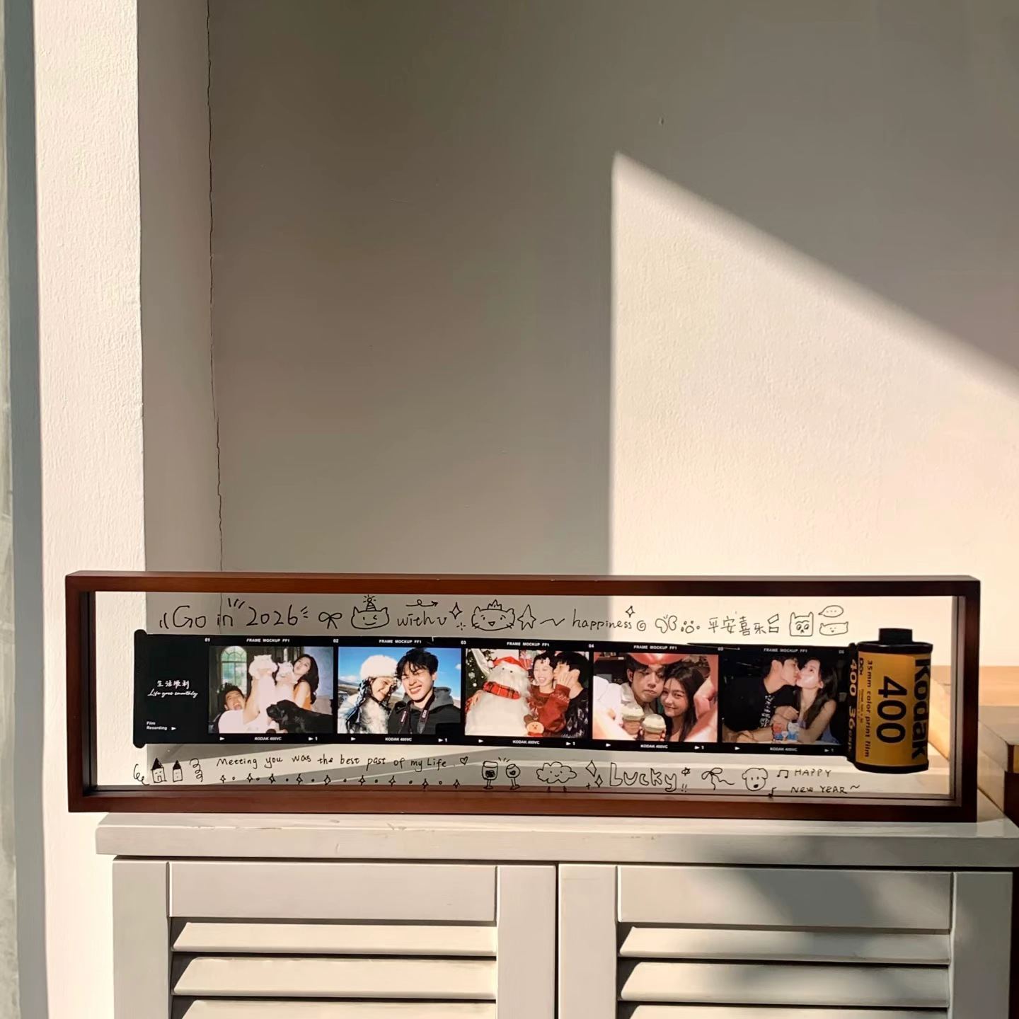 Custom Photos Camera Rolls Photo Frames Valentine'S Day Gifts - FaceBoxerUK