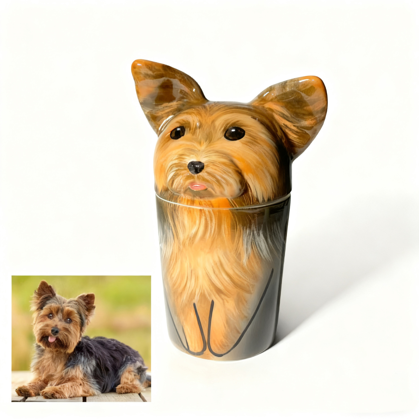 Custom Handmade Ceramic Pet Urn | A Gentle Resting Place for Your Beloved Companion, The Art of Saying Goodbye with Love - MyPhotoBoxerUk
