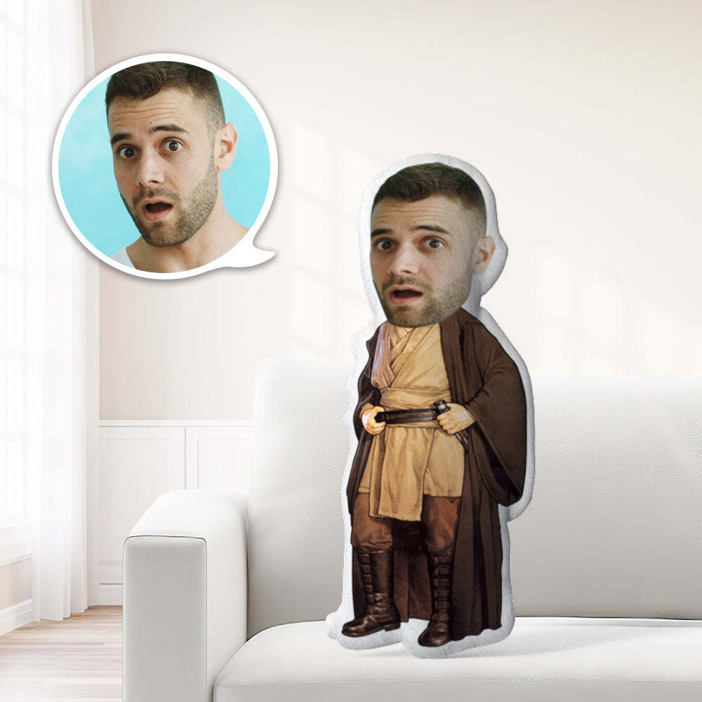 Star Wars Gifts Custom Jedi Knight Minime Throw Pillow Personalized Minime Throw Pillow Gifts - Get Photo Blanket