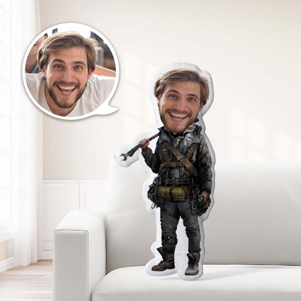 Custom Face Minime Throw Pillow Personalized Star Wars Minime Throw Pillow Gifts - Get Photo Blanket