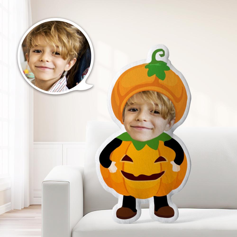 Photo Pillow Face Pillow Personalized Pillow Custom Pillow Minime Pillow Doll Pot Belly Pumpkin Halloween