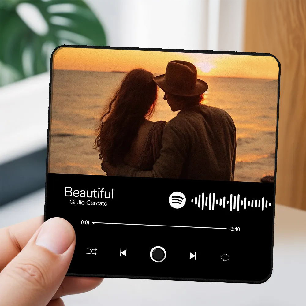 Personalized Photo Album Fridge Magnet Music Wall Photo Sticker Music Movement That Can Be Played Without Cell Phone Music Fridge Magnet Pro Can Play Songs