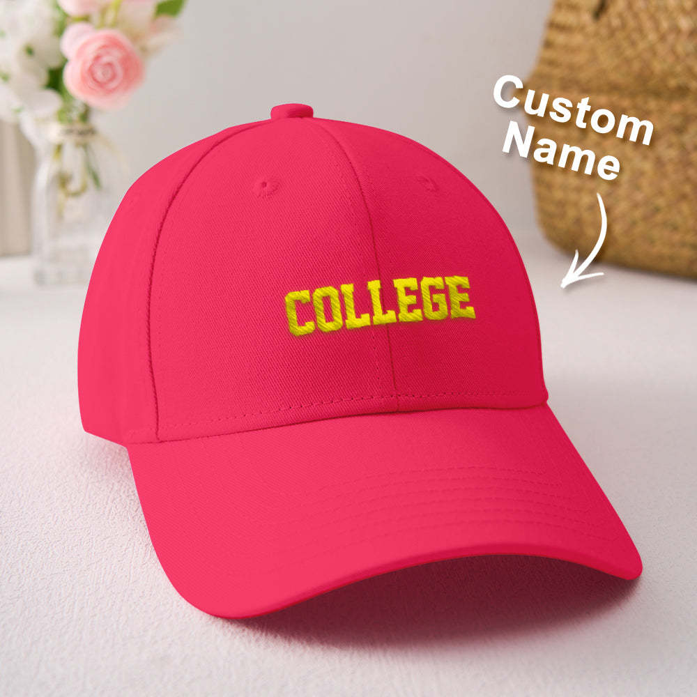 Personalized Team Caps Game Day Gift Idea for Teammates and Sports Fans - MyPhotoBoxerUk