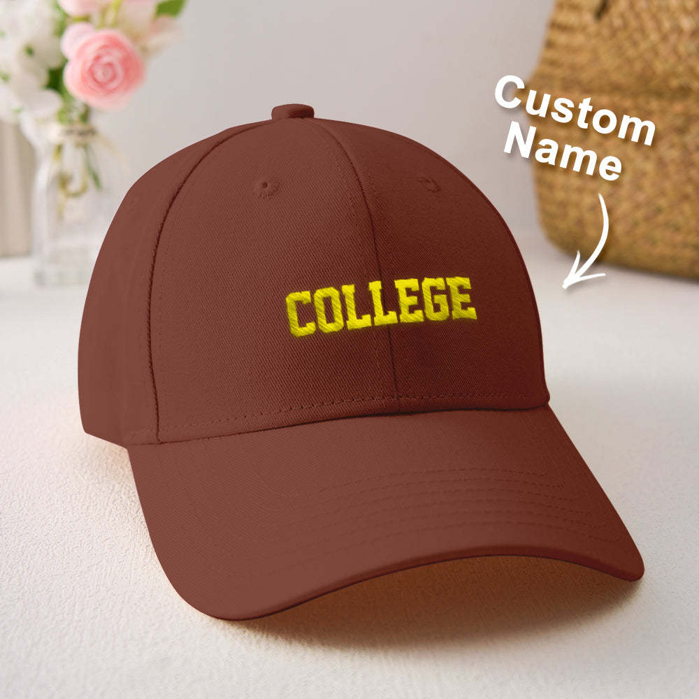 Personalized Team Caps Game Day Gift Idea for Teammates and Sports Fans - MyPhotoBoxerUk