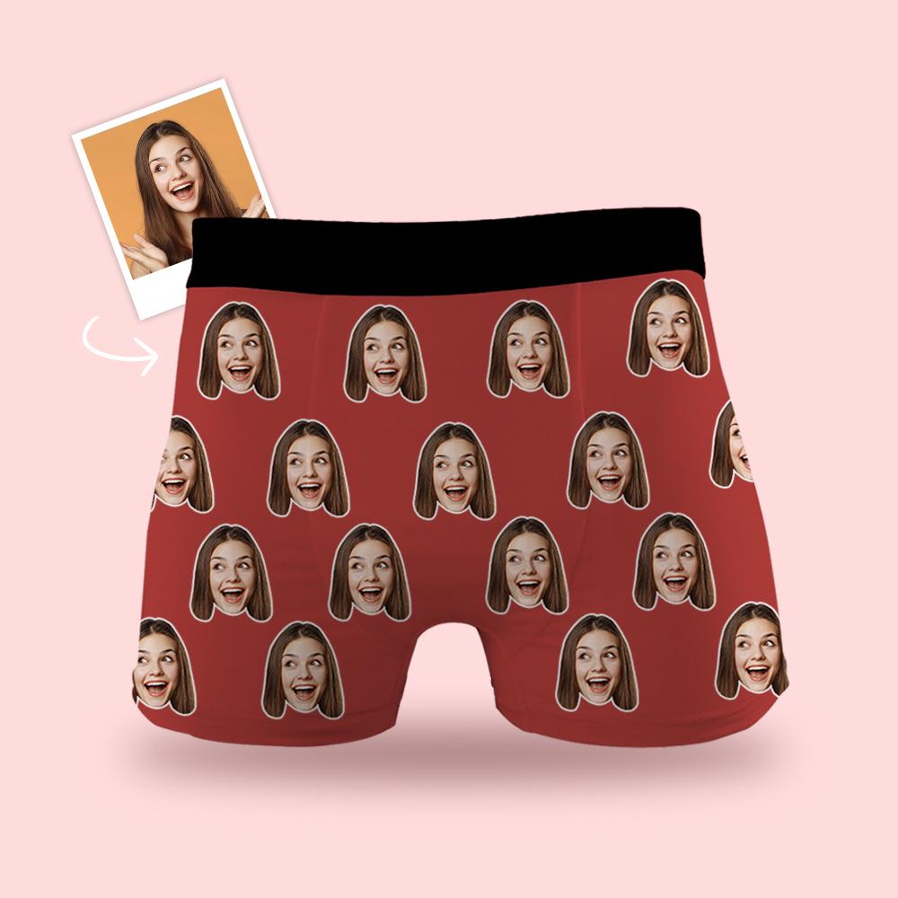Custom Face Boxer Shorts - Colorful