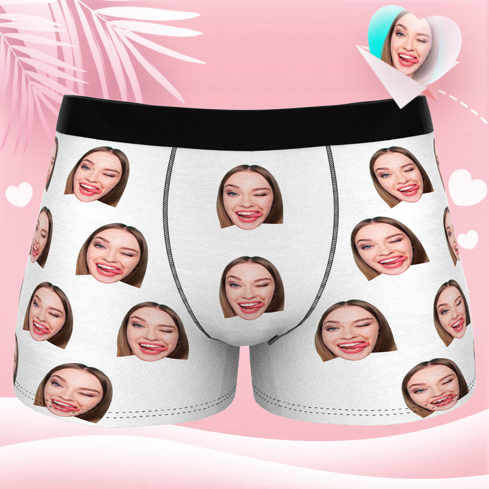 Custom Face Boxer Shorts - Colorful