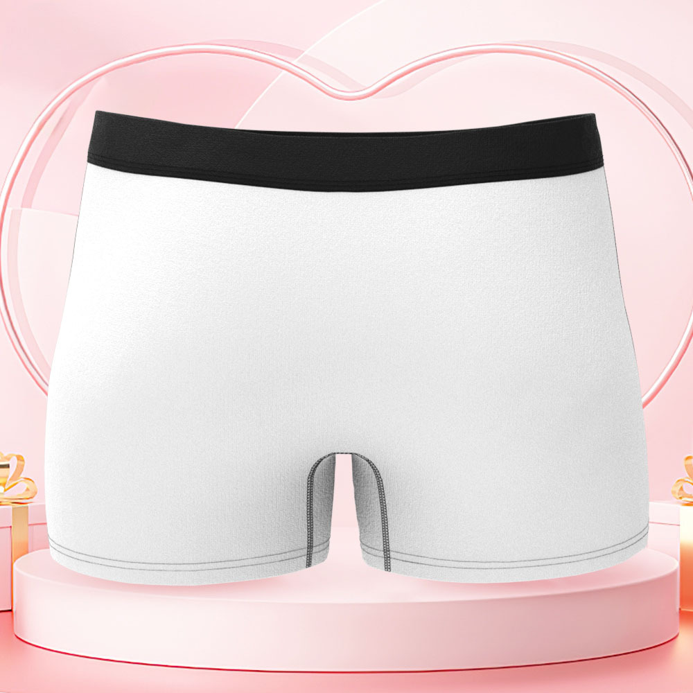 Custom Photo Men's Boxers Woman Face Blow Dandelion Funny Boxer Shorts For Men, Blow Me Boxer Men, Valentine Day Gift For Husband Boyfriend