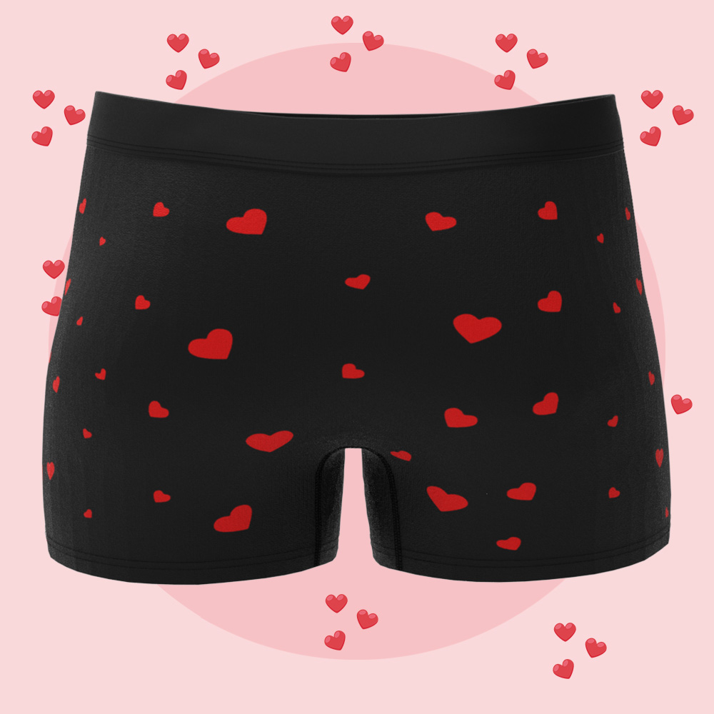 Personalized Men's Boxer Briefs I Licked It So It's Mine Naughty Couple