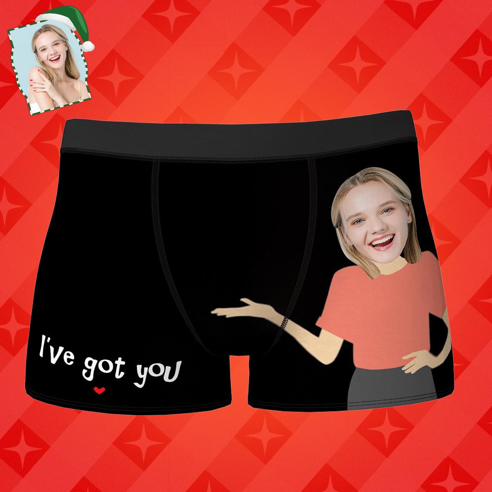 Christmas underwears with funny face