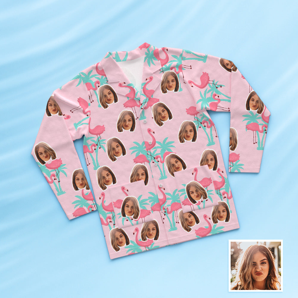 Custom Face Pajamas Sleepwear Personalised Photo Pajamas Gift For Friends