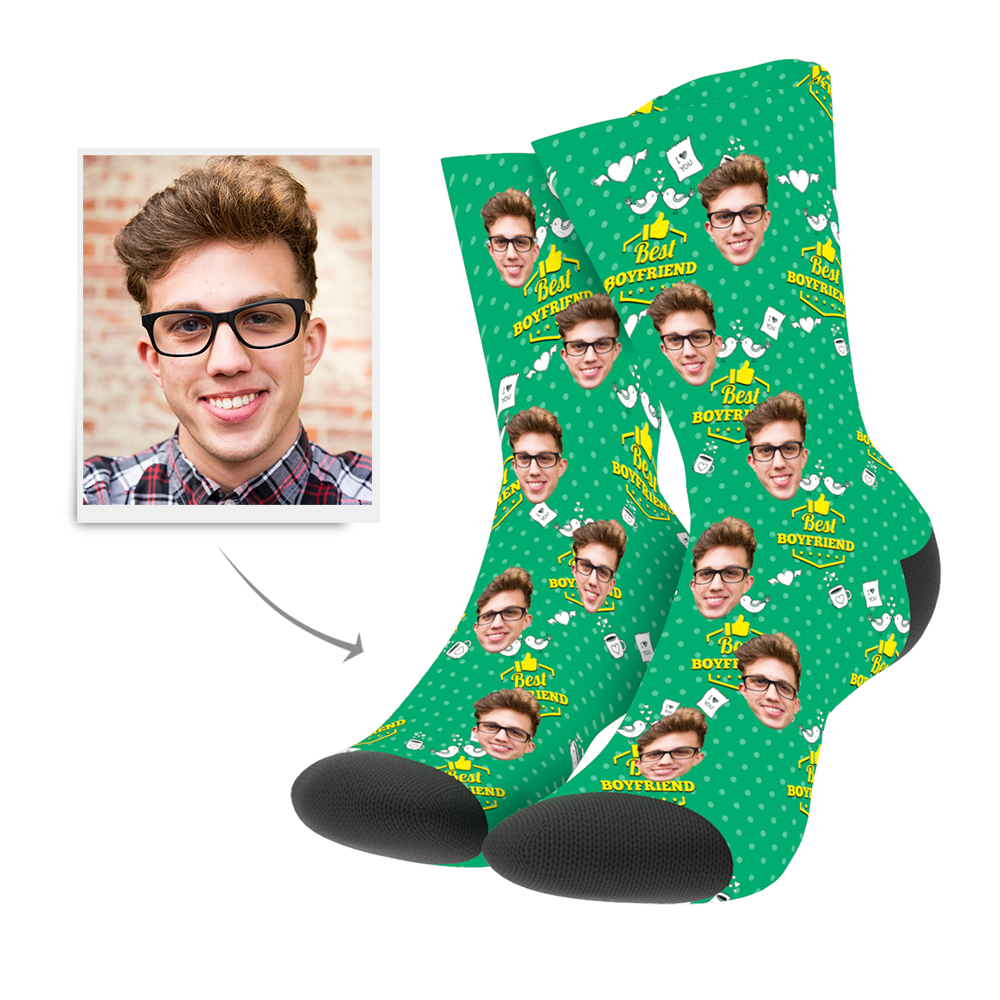 Custom Best Boyfriend Socks