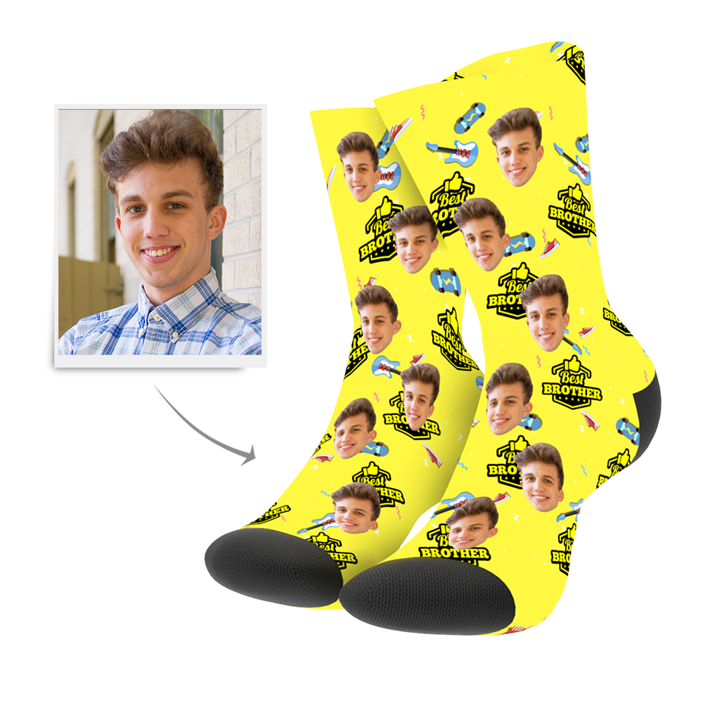 Custom Best Brother Socks