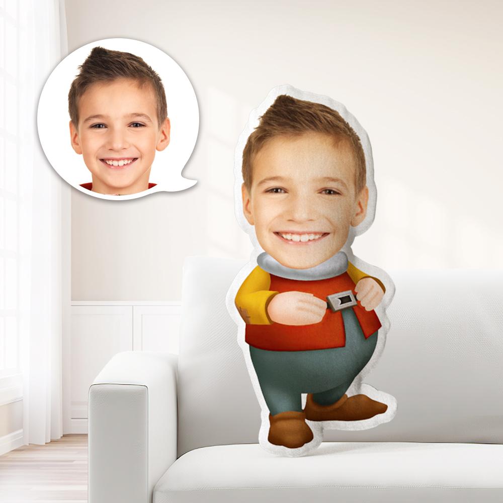 Photo Pillow Face Pillow Personalized Pillow Custom Pillow Minime Pillow Doll Happy