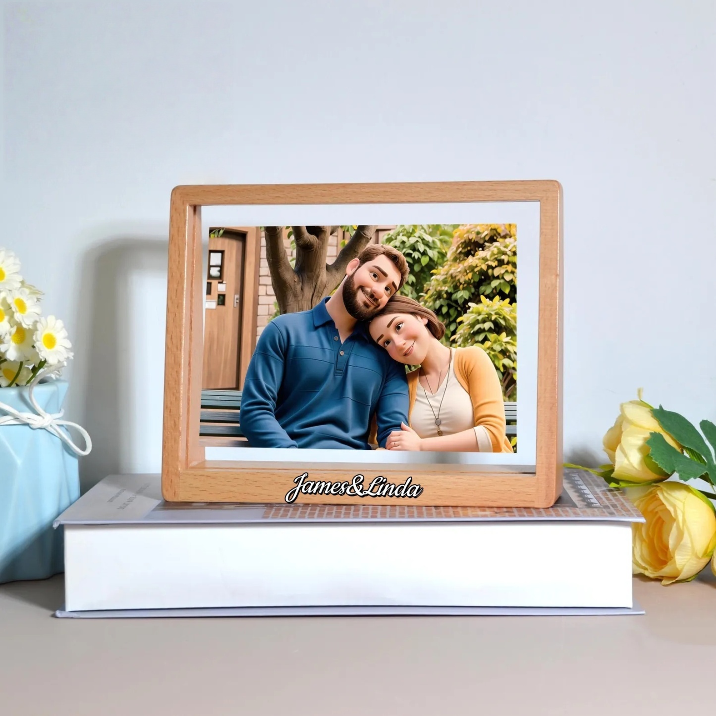 Personalized Cartoon Portrait Custom Pixar Style Portrait Photos Cartoon Couple Portrait Family Portrait