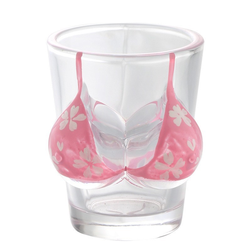 Bikini Beauty Shot Glass Liquor Glass Human Bikini Pattern Funny Gift