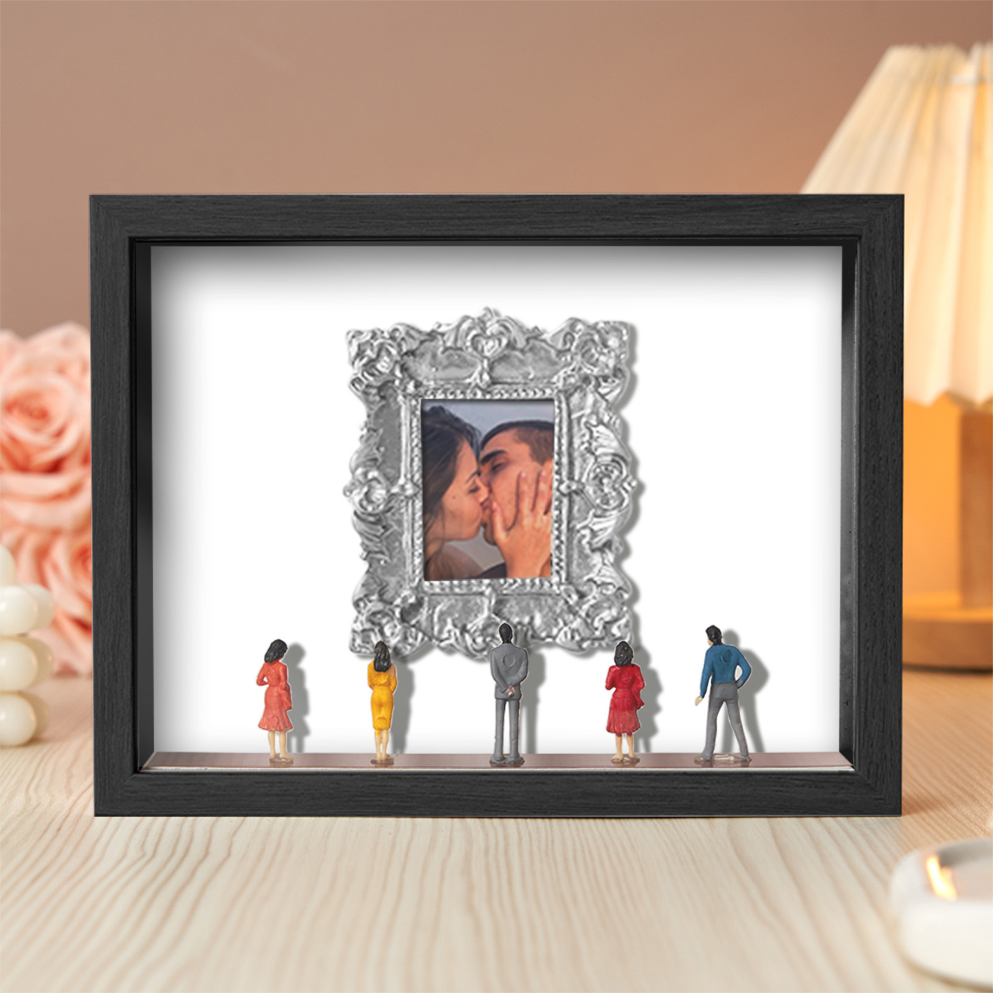 Boîte À Souvenirs « musée De Nous », Cadeau Personnalisé Pour Couples, Adorable Miniature De Musée, Cadeau Symbolique, Cadeau Pour La Saint-valentin Ou Un Anniversaire.