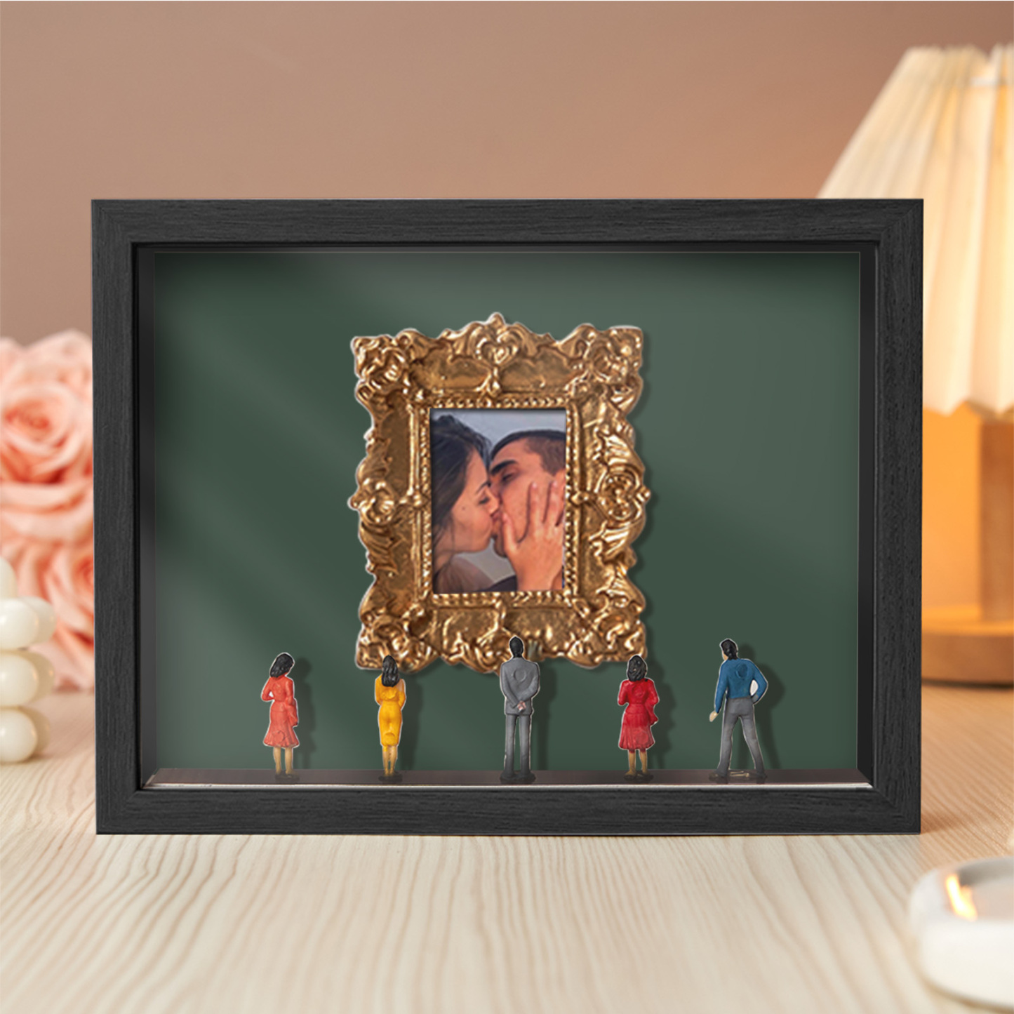 Boîte À Souvenirs « musée De Nous », Cadeau Personnalisé Pour Couples, Adorable Miniature De Musée, Cadeau Symbolique, Cadeau Pour La Saint-valentin Ou Un Anniversaire.