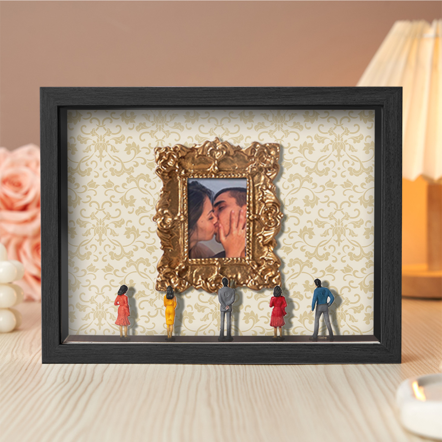 Boîte À Souvenirs « musée De Nous », Cadeau Personnalisé Pour Couples, Adorable Miniature De Musée, Cadeau Symbolique, Cadeau Pour La Saint-valentin Ou Un Anniversaire.