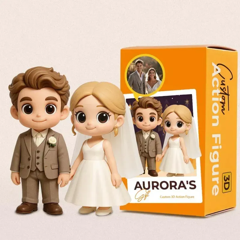 Figurine 3d Personnalisée Pour Couple, Bouteille Lumineuse À Motif De Fleurs De Cerisier, Cadeau Souvenir Romantique Personnalisé, Cadeau Idéal Pour La Saint-valentin. - MaPhotocaleconFr