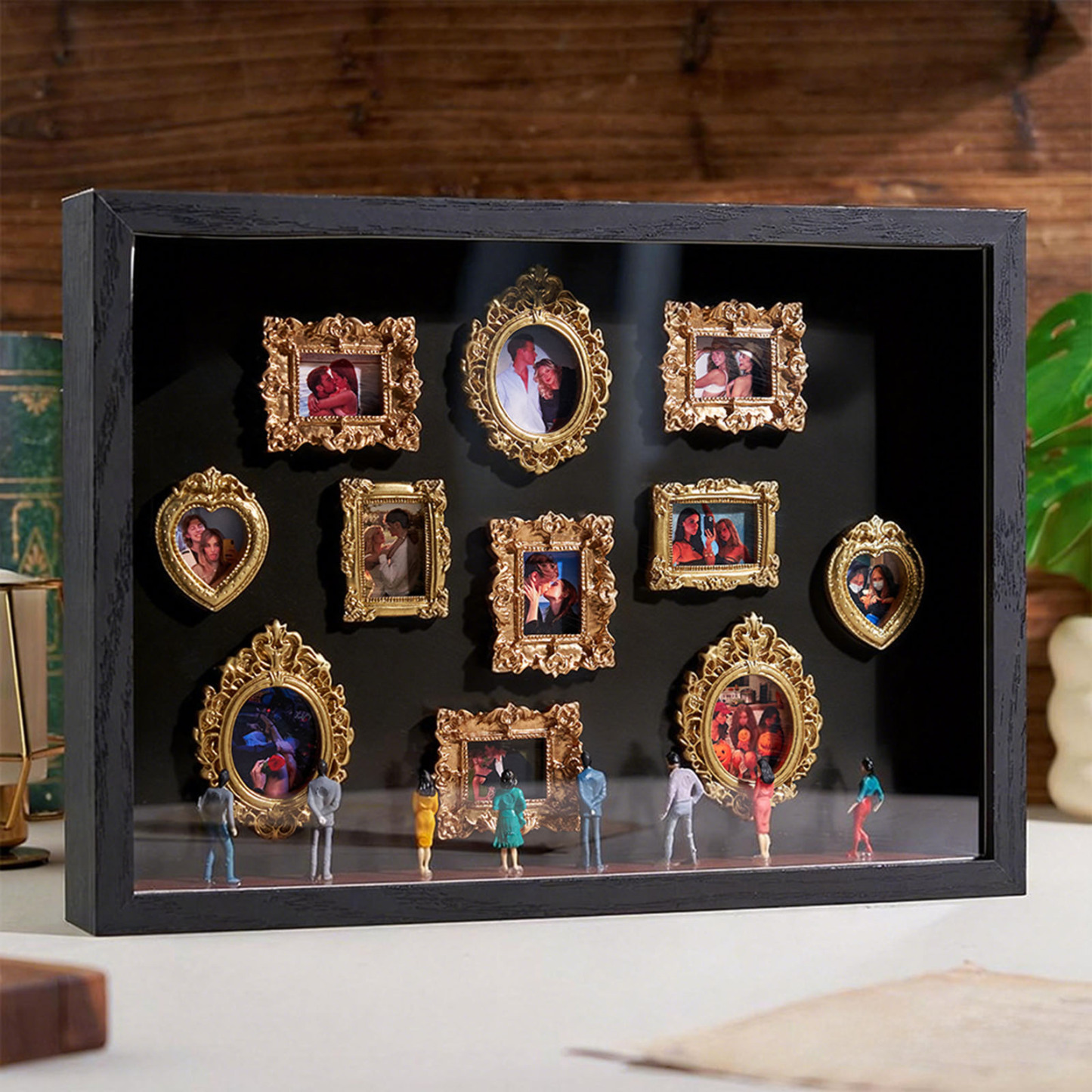 Boîte À Souvenirs « musée De Nous », Cadeau Personnalisé Pour Couples, Adorable Miniature De Musée, Cadeau Symbolique, Cadeau Pour La Saint-valentin Ou Un Anniversaire.