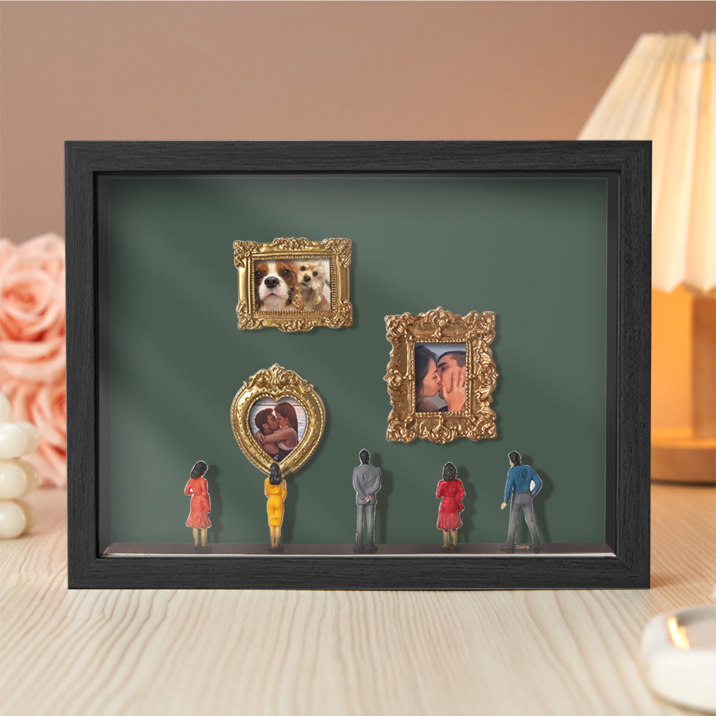 Boîte À Souvenirs « musée De Nous », Cadeau Personnalisé Pour Couples, Adorable Miniature De Musée, Cadeau Symbolique, Cadeau Pour La Saint-valentin Ou Un Anniversaire.