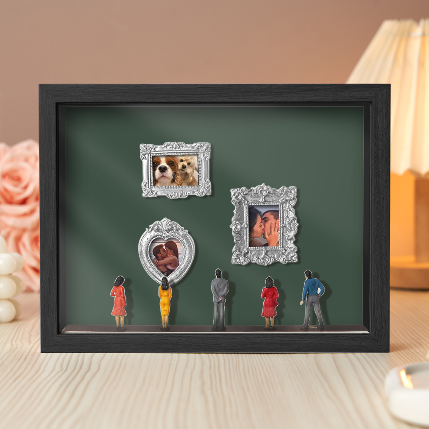 Boîte À Souvenirs « musée De Nous », Cadeau Personnalisé Pour Couples, Adorable Miniature De Musée, Cadeau Symbolique, Cadeau Pour La Saint-valentin Ou Un Anniversaire.