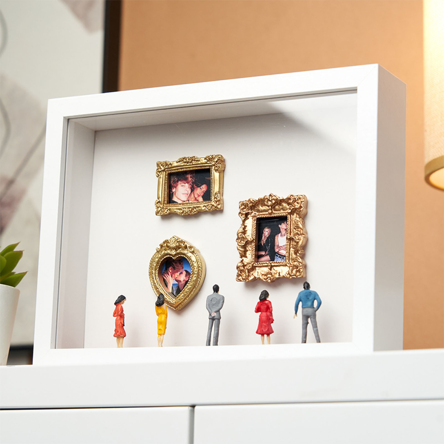 Boîte À Souvenirs « musée De Nous », Cadeau Personnalisé Pour Couples, Adorable Miniature De Musée, Cadeau Symbolique, Cadeau Pour La Saint-valentin Ou Un Anniversaire.