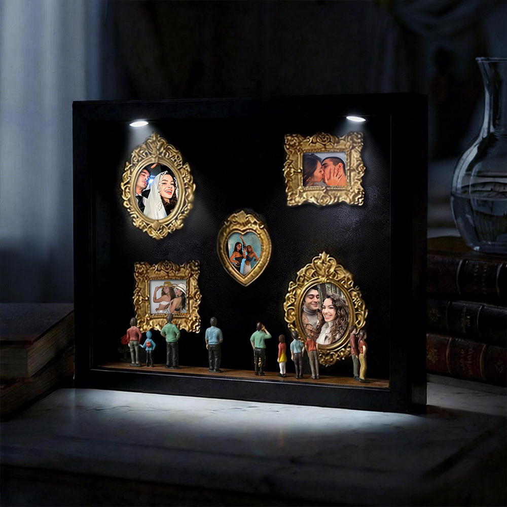 Boîte À Souvenirs « musée De Nous », Cadeau Personnalisé Pour Couples, Adorable Miniature De Musée, Cadeau Symbolique, Cadeau Pour La Saint-valentin Ou Un Anniversaire.