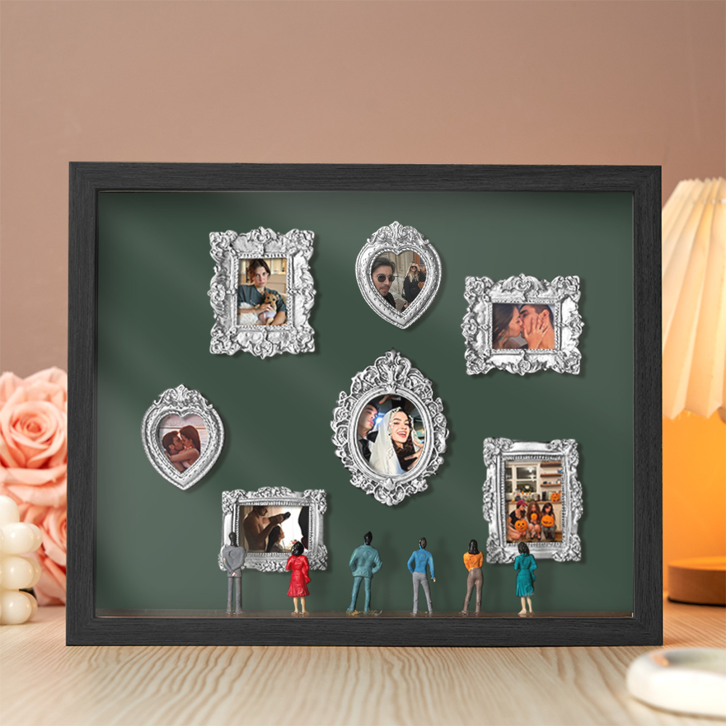 Boîte À Souvenirs « musée De Nous », Cadeau Personnalisé Pour Couples, Adorable Miniature De Musée, Cadeau Symbolique, Cadeau Pour La Saint-valentin Ou Un Anniversaire.