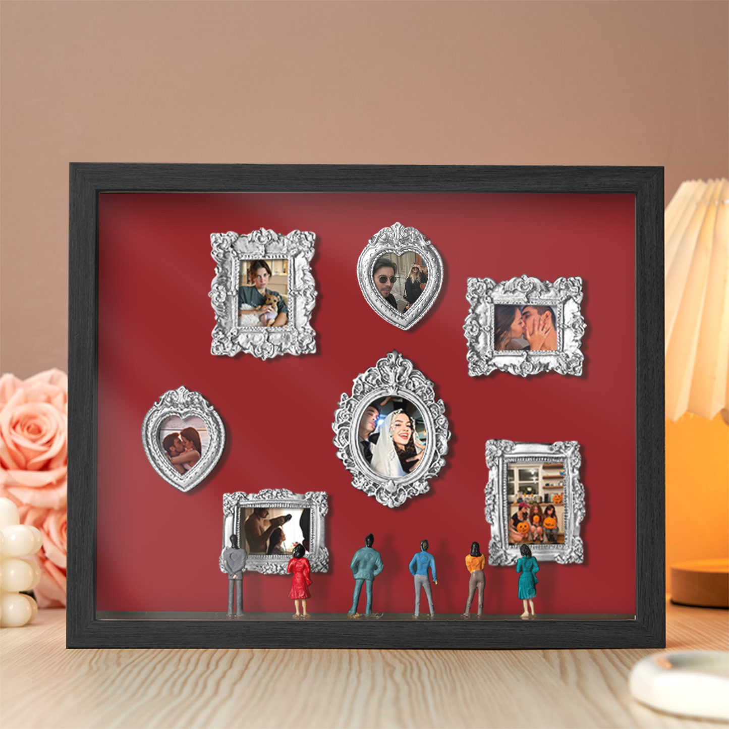 Boîte À Souvenirs « musée De Nous », Cadeau Personnalisé Pour Couples, Adorable Miniature De Musée, Cadeau Symbolique, Cadeau Pour La Saint-valentin Ou Un Anniversaire.