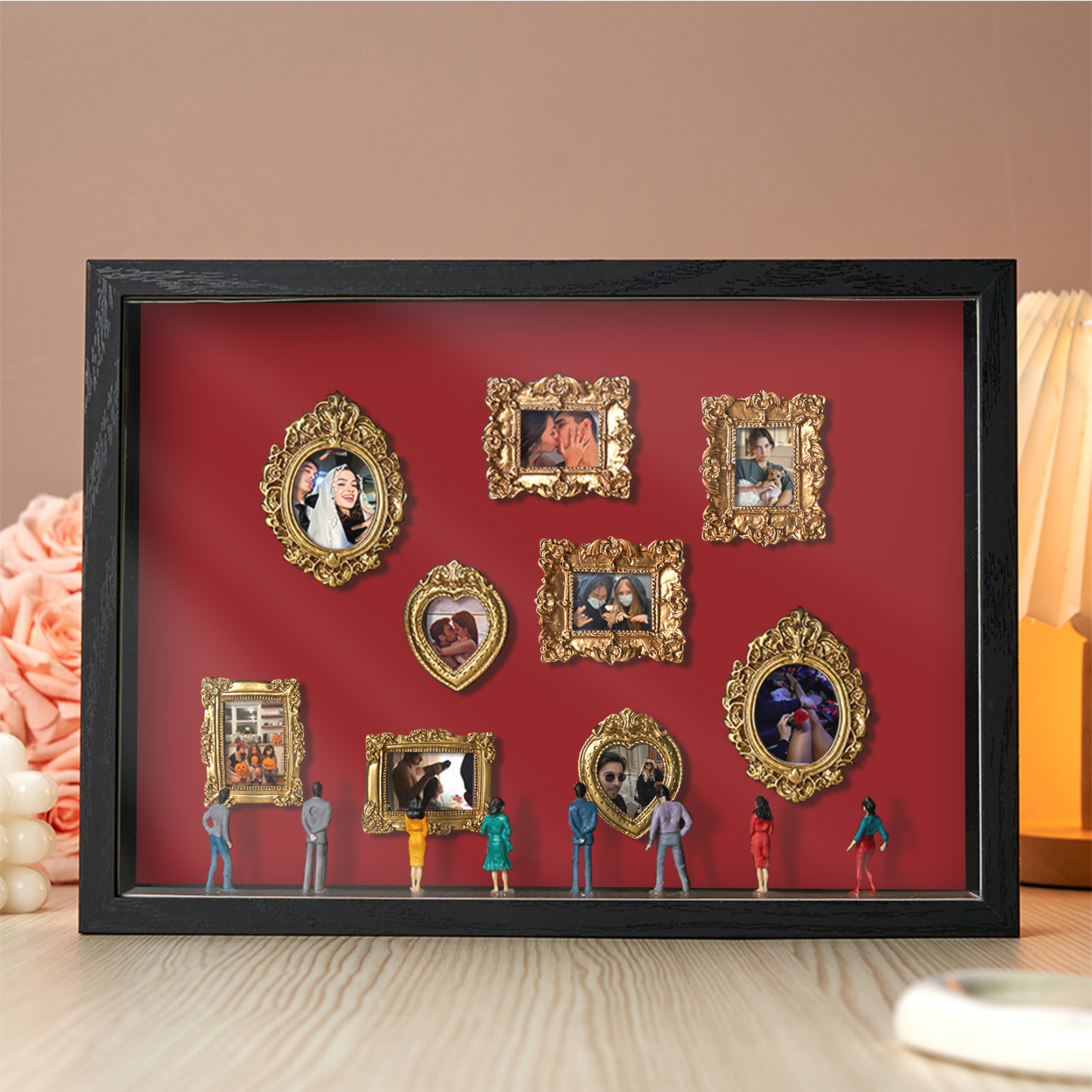 Boîte À Souvenirs « musée De Nous », Cadeau Personnalisé Pour Couples, Adorable Miniature De Musée, Cadeau Symbolique, Cadeau Pour La Saint-valentin Ou Un Anniversaire.