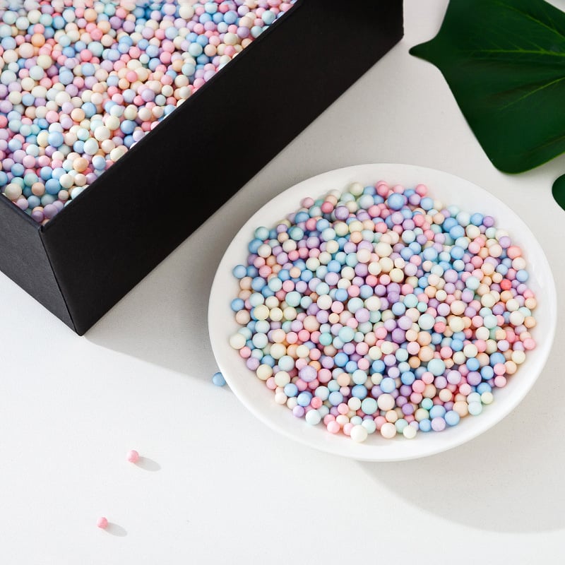 Boules De Mousse Macaron - Garniture Pour Coffret Cadeau - MaPhotocaleconFr