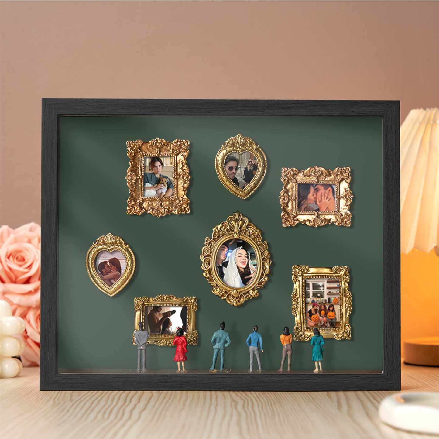 Boîte À Souvenirs « musée De Nous », Cadeau Personnalisé Pour Couples, Adorable Miniature De Musée, Cadeau Symbolique, Cadeau Pour La Saint-valentin Ou Un Anniversaire.