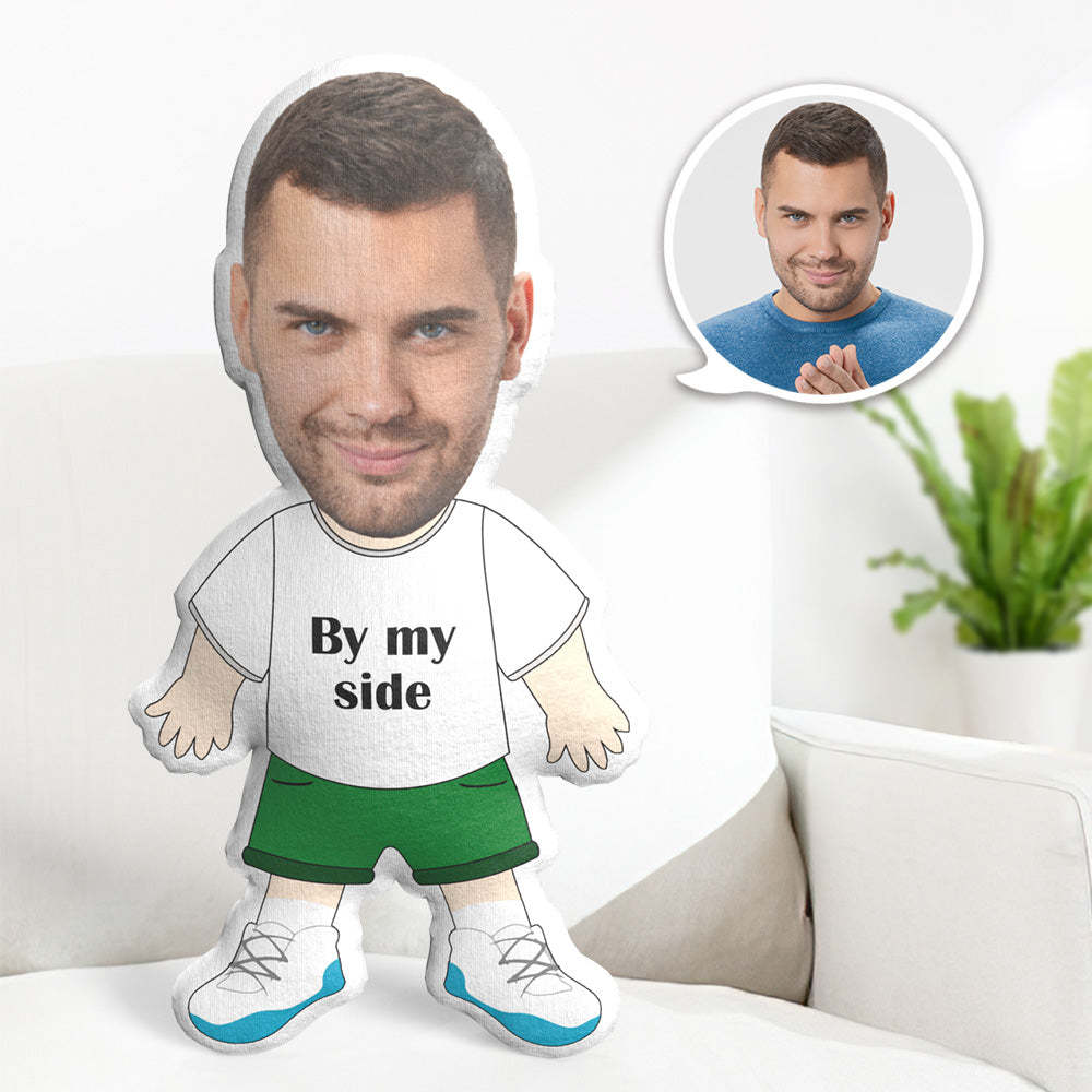 Mon Coussin Visage, Coussin Photo Personnalisé, Coussin Minime Personnalisé, Coussin Message, Cadeaux Pour Elle - À Mes Côtés - MaPhotocaleconFr