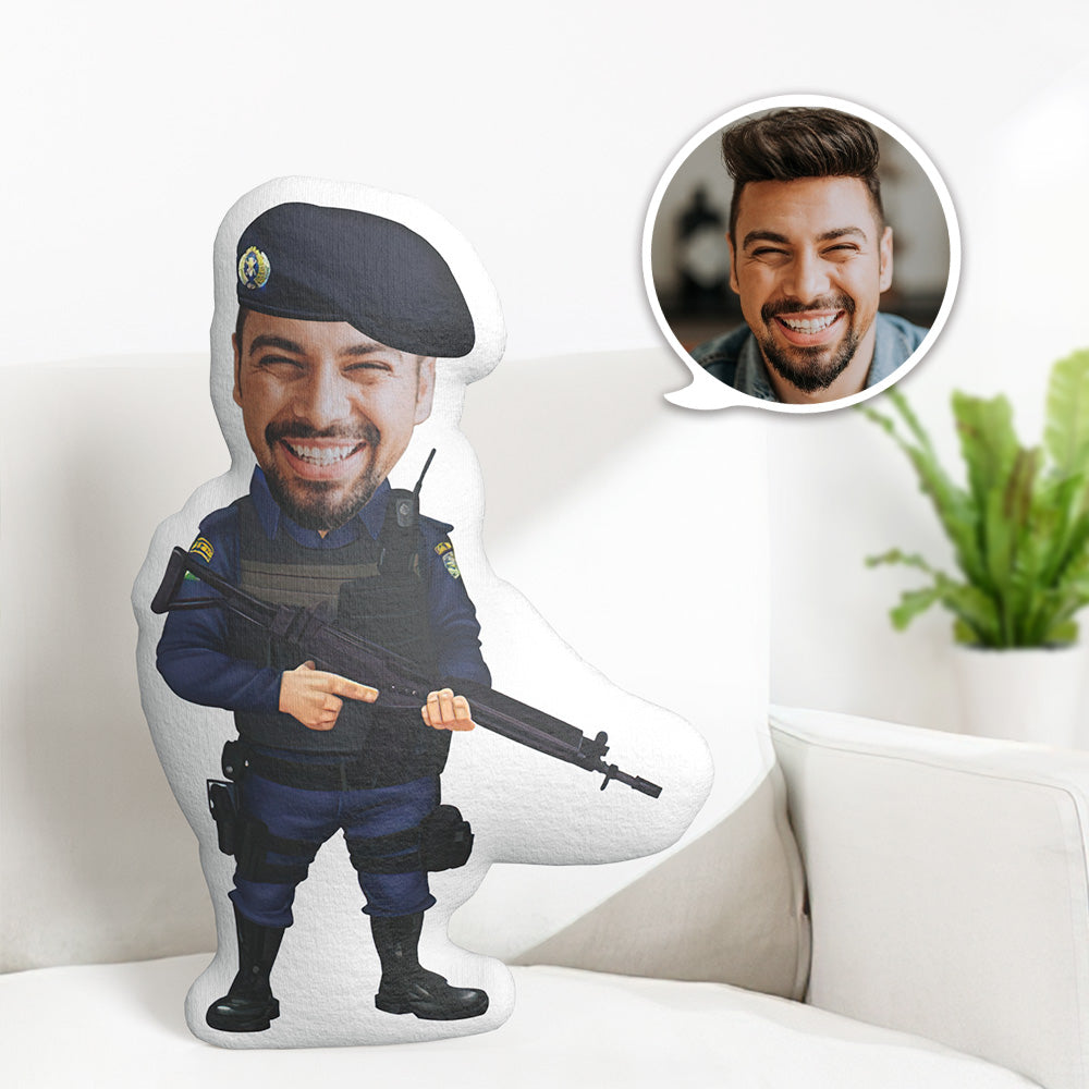 Cadeaux D'anniversaire Personnalisés, Oreiller Pour Mon Visage, Oreiller Photo Personnalisé, Oreiller Minime Des Forces Spéciales - MaPhotocaleconFr