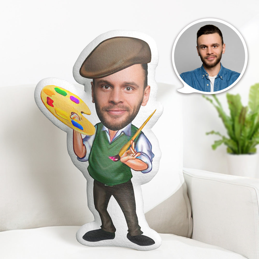 Coussin Personnalisé Pour Anniversaire - Coussin Photo Personnalisé Minime - MaPhotocaleconFr