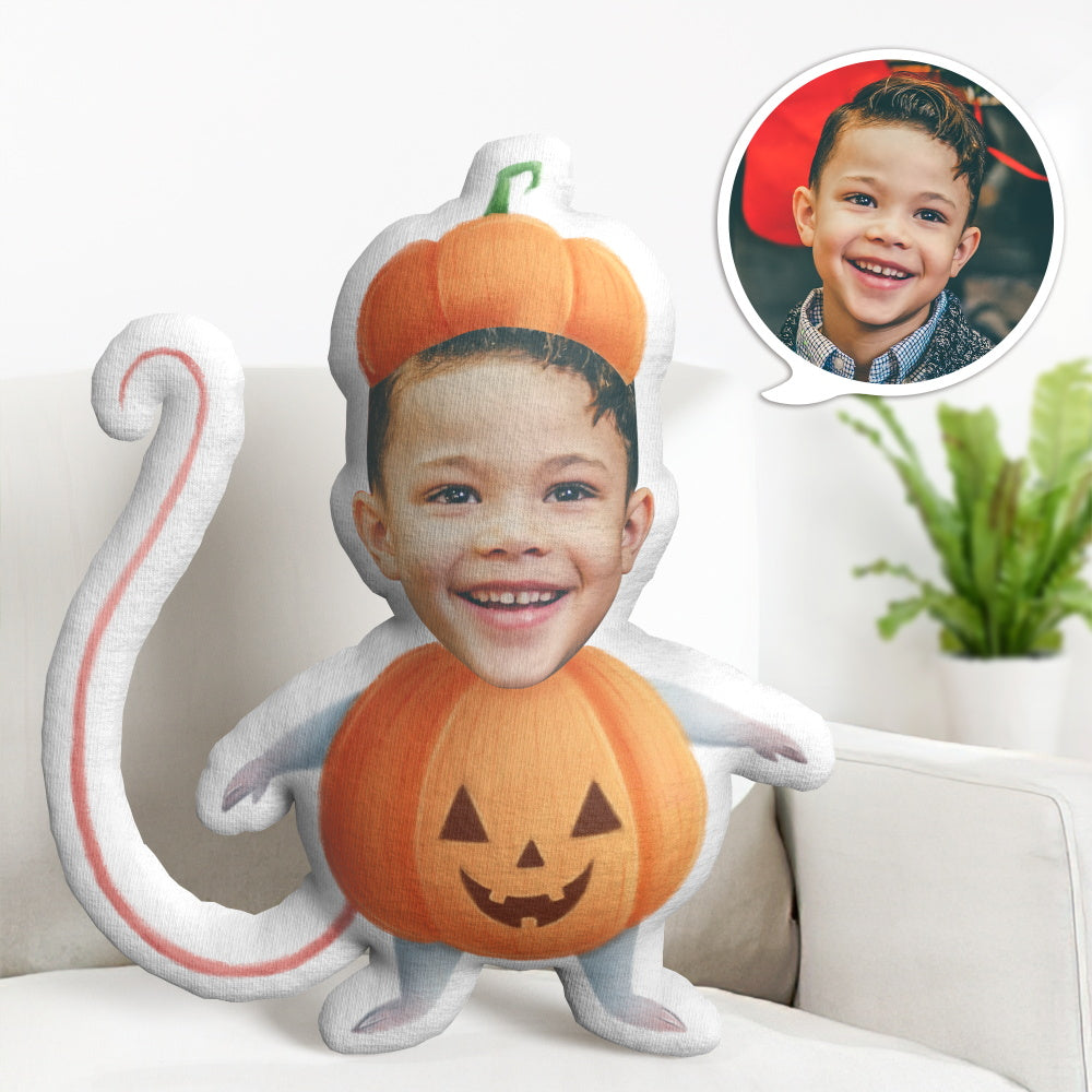 Coussin Décoratif Minime Personnalisé Pour Halloween - Petite Souris Mignonne - MaPhotocaleconFr