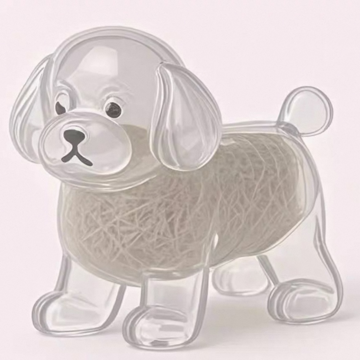 Bouteille Transparente De Stockage De Cheveux De Chiot, Boule De Poils D'animaux Mignons, Capsule Pendentif, Décoration, Boîte À Poussière Commémorative, Cadeau